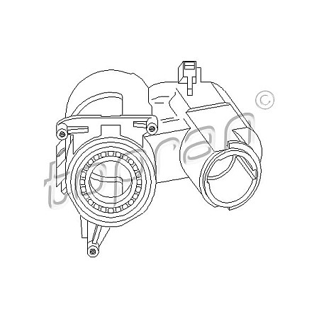 Blocaj volan VW CADDY II nadwozie pene 9K9A Producator TOPRAN 103 559