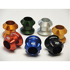 Crash Pad Track control arm rolls RD Moto thread size: M6 colour green RDMOTO RDM-RM6N