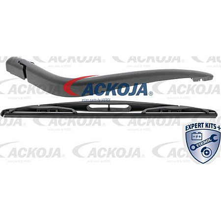 Set stergatoare. curatare parbriz Wiper arm with blade rear fits. TOYOTA YARIS 04.99-11.05 TOYOTA YARIS I (_P1_), Hatchback, 01.1999 - 12.2005 ACKOJA A70-0655