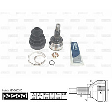 Articulatie planetara FORD FIESTA III GFJ Producator PASCAL G1G003PC