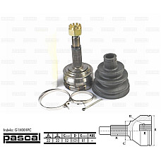Set articulatie planetara OPEL KADETT E 39 49 Producator PASCAL G1X001PC