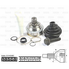 Set articulatie planetara VW TRANSPORTER IV Autobus 70XB 70XC 7DB 7DW Producator PASCAL G1W010PC