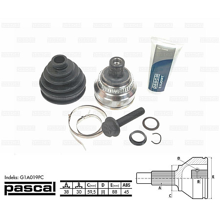 Set articulatie planetara Producator PASCAL G1A019PC