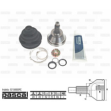 Set articulatie planetara VW FOX 5Z1 5Z3 Producator PASCAL G1S003PC
