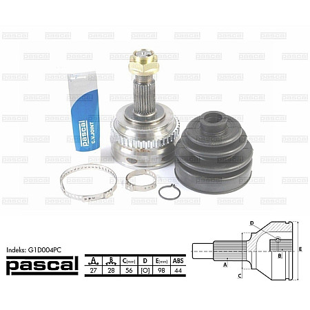 Set articulatie planetara ALFA ROMEO 164 164 Producator PASCAL G1D004PC