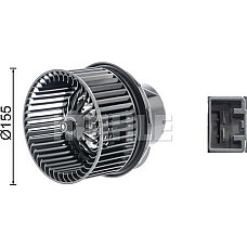 Aeroterma ventilator habitaclu FORD FOCUS C-MAX (DM2), Dubita, 10.2003 - 03.2007 MAHLE AB 248 000P