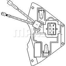 Reglaj, suflanta de interior VW PASSAT V (3B5), Turism, 05.1997 - 12.2001 MAHLE ABR 31 000P