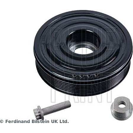 Fulie curea. arbore cotit Crankshaft pulley number of ribs. 6 fits. NISSAN PRIMASTAR QASHQAI I X-TRAIL X-TRAIL II OPEL VIVARO A MERCEDES-BENZ VITO (W447), Van, 10.2014 - Blue Print ADBP610045