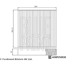 Filtru polen LAND ROVER DISCOVERY V (L462), Crossover, 09.2016 - Blue Print ADBP250030