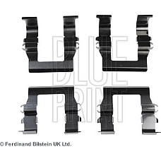 Set accesorii, placute frana MITSUBISHI LANCER VIII (CY_A, CZ_A), Sedan, 03.2007 - Blue Print ADC448601