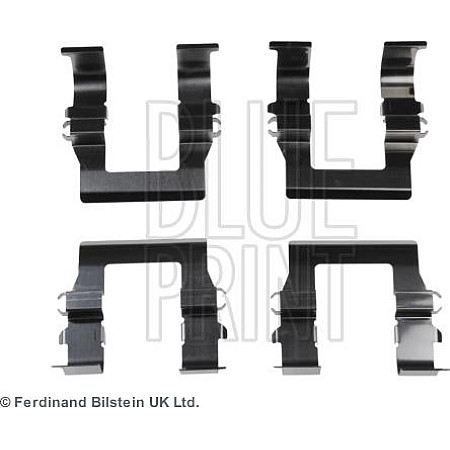 Set accesorii, placute frana MITSUBISHI LANCER VIII (CY_A, CZ_A), Sedan, 03.2007 - Blue Print ADC448601