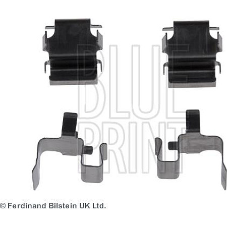 Set accesorii, placute frana MITSUBISHI PAJERO CLASSIC (V2_W), Crossover, 07.2001 - Blue Print ADC448603