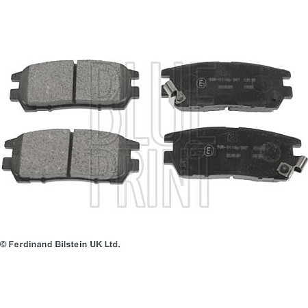 Set placute frana.frana disc Set placute frana Spate se potriveste. MITSUBISHI L400 PAJERO I PAJERO II 2.0-3.5 11.89-10.02 MITSUBISHI PAJERO I (L04_G, L14_G), Crossover, 04.1982 - 12.1991 Blue Print ADC44243