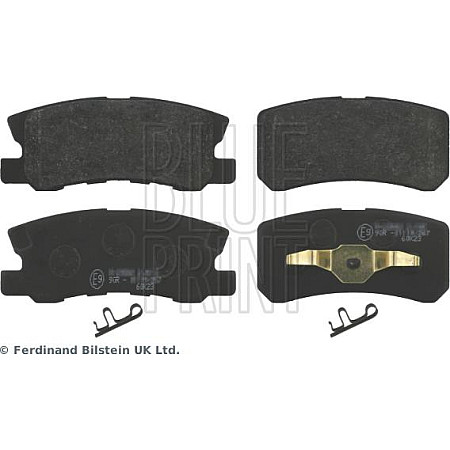 Set placute frana CHRYSLER SEBRING (JS), Sabrioleta, 05.2007 - 12.2010 Blue Print ADC44259