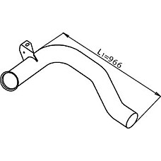 Racord evacuare DAF CF 85 Producator DINEX 22157
