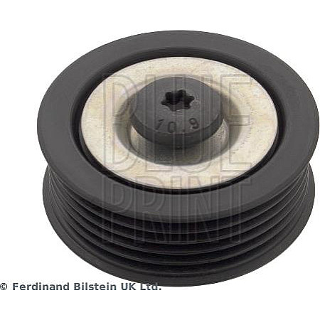 Rola ghidare-conducere. curea transmisie Poly V-belt pulley fits. HYUNDAI ACCENT IV GETZ I10 I I20 I I30 I40 I I40 I CW IX20 IX3 HYUNDAI i30 (PDE), Turism, 03.2017 - Blue Print ADG096516