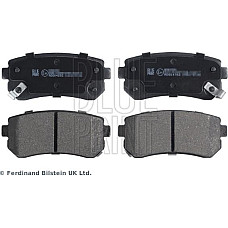 Set placute frana.frana disc Set placute frana Spate se potriveste. HYUNDAI ACCENT III I20 I I30 IX35 SONATA VI KIA CEED PRO CE HYUNDAI i30 CW II (GD), Turism, 06.2012 - Blue Print ADG04282