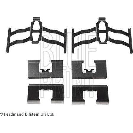 Set accesorii, placute frana HONDA STREAM I (RN), Dubita, 05.2001 - Blue Print ADH248600