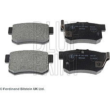 Set placute frana HONDA ACCORD IV (CB, CC), Compartiment, 05.1989 - 12.1993 Blue Print ADH24264