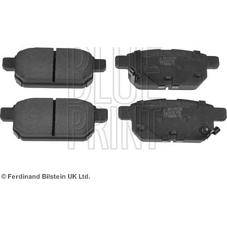 Set placute frana.frana disc Set placute frana Spate se potriveste. SUZUKI SWIFT IV SWIFT V SX4 S-CROSS VITARA 1.0-1.6D 10.10- SUZUKI SX4 S-CROSS (JY), Hatchback, 08.2013 - Blue Print ADK84238
