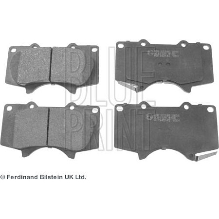 Set placute frana TOYOTA 4 RUNNER IV (_N21_), Crossover, 08.2002 - 12.2009 Blue Print ADT342142