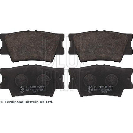 Set placute frana TOYOTA AURION II (_V5_), Sedan, 09.2011 - Blue Print ADT342168