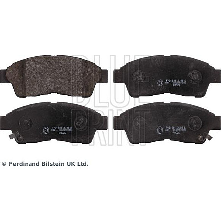 Set placute frana TOYOTA CALDINA I (_T19_), Turism, 12.1987 - 05.2002 Blue Print ADT34285