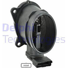 Senzor debit aer Air flowmeter 4 pin module VOLVO C30 C70 II S40 II S80 II V40 V50 V70 III CITROEN BERLINGO BERLINGO MULTI VOLVO C70 II (542), Sabrioleta, 03.2006 - 12.2013 Delphi AF10075-12B1