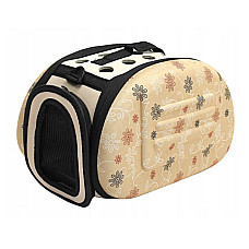 Geanta de transport pentru caine sau pisica culoare Beige AG644T