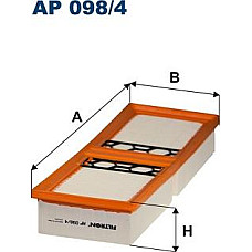 Filtru aer ALFA ROMEO GIULIA STELVIO 2.0-2.2D-2.9 10.15- ALFA ROMEO GIULIA (952_), Sedan, 10.2015 - Filtron AP 098/4