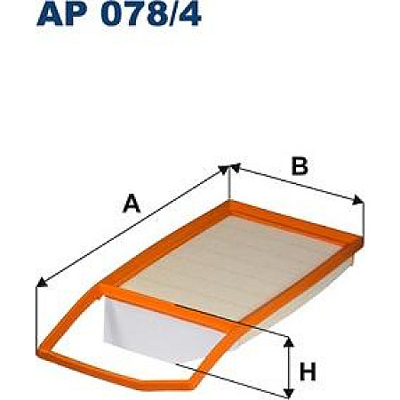 Filtru aer CITROEN NEMO NEMO-MINIVAN FIAT 500L 500X DOBLO DOBLO CARGO FIORINO FIORINO-MINIVAN QUBO OPEL COMBO TOU FIAT QUBO (225_), Dubita, 02.2008 - Filtron AP 078/4