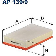 Filtru aer AUDI A3 Q3 SKODA KODIAQ VW ARTEON ARTEON SHOOTING BRAKE PASSAT ALLTRACK B8 PASSAT B8 TIGUAN 2.0D-2.5 0 AUDI A3 (8VS, 8VM), Limousine, 05.2013 - Filtron AP 139/9