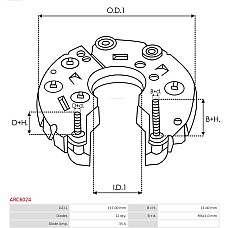 Punte diode AS-PL ARC6024