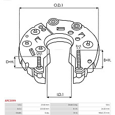 Punte diode AS-PL ARC0099