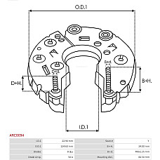 Punte diode AS-PL ARC0094