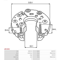 Punte diode AS-PL ARC0090