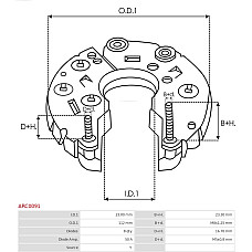 Punte diode AS-PL ARC0091