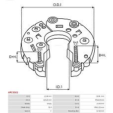 Punte diode AS-PL ARC0041
