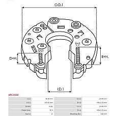 Punte diode AS-PL ARC0048