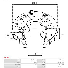 Punte diode AS-PL ARC0043