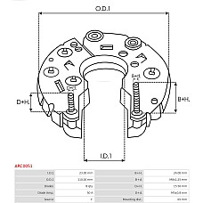 Punte diode AS-PL ARC0051