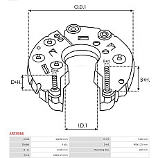 Punte diode AS-PL ARC0066