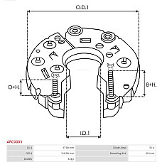 Punte diode AS-PL ARC0003