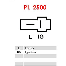 Regulator, alternator AS-PL ARE5001