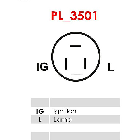 Regulator, alternator AS-PL ARE6019