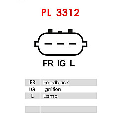 Regulator, alternator AS-PL ARE6036