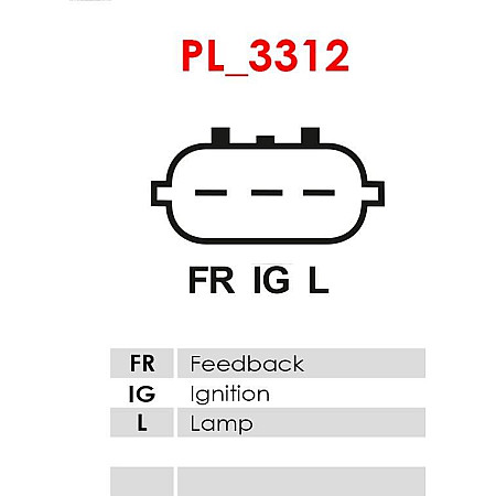Regulator, alternator AS-PL ARE6036