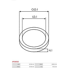 Chit reparatie, alternator AS-PL ARS6015
