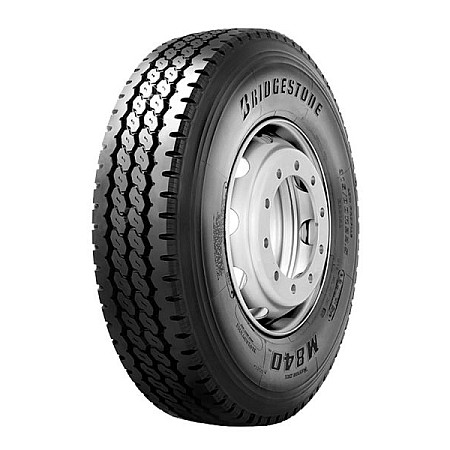 Anvelopa universala LKW 7550 V-Steel Mix M840 Evo BRIDGESTONE Anvelopa camion On/Off Universal 3PMSF M+S 158/156G etichete: Din data de 01.05.2021: eficienta combustibil - D aderenta pe teren umed - B clasa de mas BRIDGESTONE 13R22.5 CBR M840 EVO
