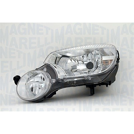 Far Lampa frontala Dreapta halogen H4/H7/W5W electric cu motor culoare insert: cromat SKODA YETI MAGNETI MARELLI 711307023313